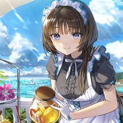 This is a pixiv picture whose title is お茶はいかがですか？.