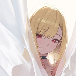 This is a pixiv picture whose title is 喜多川海夢.