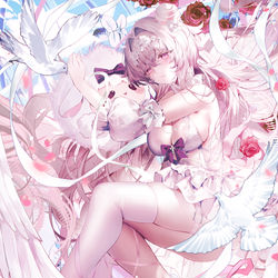 This is a pixiv picture whose title is 冥冥.