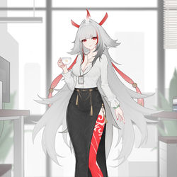 This is a pixiv picture whose title is 叶瞬光OL.