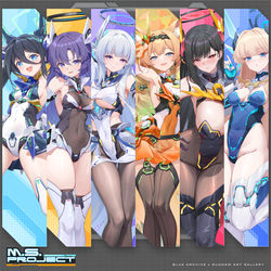 This is a pixiv picture whose title is C107新刊『　M.S. PROJECT　』.