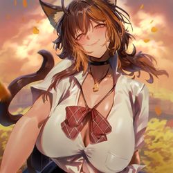 This is a pixiv picture whose title is Nekoyo Chloe.