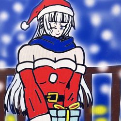 This is a pixiv picture whose title is サンタシュネーちゃん🤶💕.