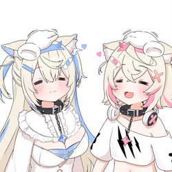 This is a pixiv picture whose title is head pat pat.