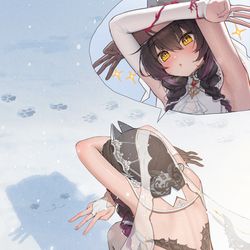 This is a pixiv picture whose title is スノブレのマーシル.