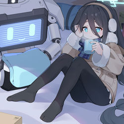 This is a pixiv picture whose title is 冬.