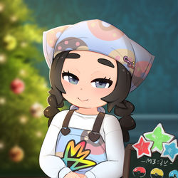 This is a pixiv picture whose title is Ansha’s Christmas Present 1.