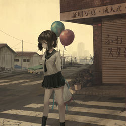 This is a pixiv picture whose title is 無題.