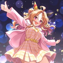 This is a pixiv picture whose title is ２５年１２月Fanbox３　コパノリッキー.