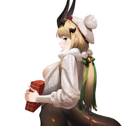 This is a pixiv picture whose title is 圣诞苇草.