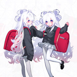 This is a pixiv picture whose title is 春日朝奈.