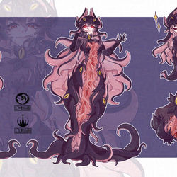 This is a pixiv picture whose title is 吞噬者的构造.