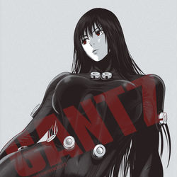 This is a pixiv picture whose title is GANTZ  Reika Shimohira.
