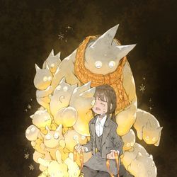 This is a pixiv picture whose title is がんばりやのあなた.