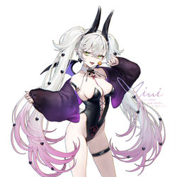 This is a pixiv picture whose title is 【FGO】リリス×バニー.