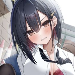 This is a pixiv picture whose title is 「……これでいいでしょ」.