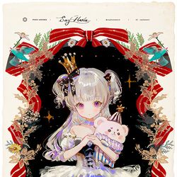 This is a pixiv picture whose title is merry christmas.