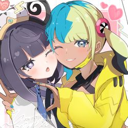 This is a pixiv picture whose title is カナ友と♡.