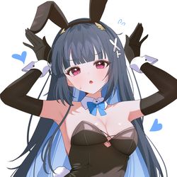 This is a pixiv picture whose title is 🐰.