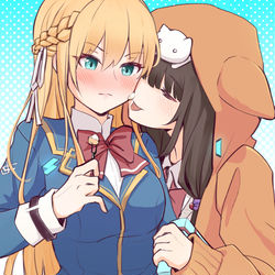 This is a pixiv picture whose title is 【ヘブバン】かれつか.