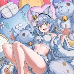 This is a pixiv picture whose title is 艾尔莎.