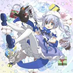 This is a pixiv picture whose title is チノちゃん2025誕生日絵＆クリスマス.