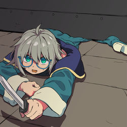 This is a pixiv picture whose title is 脱出するには.