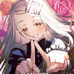 This is a pixiv picture whose title is 篠澤広生誕祭2025.