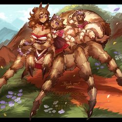 This is a pixiv picture whose title is 【Skeb】ご依頼者様OCさん - リデザイン.