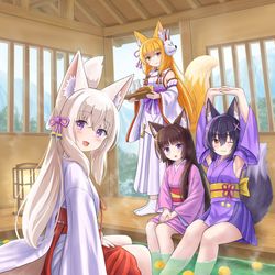 This is a pixiv picture whose title is 冬至♨.