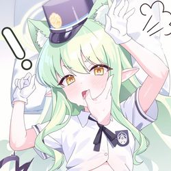 This is a pixiv picture whose title is Nekomimi hikari.