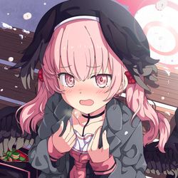 This is a pixiv picture whose title is コハルと一緒の帰り道.