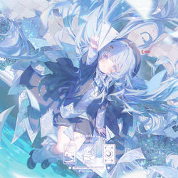 This is a pixiv picture whose title is ✉️.