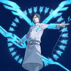 This is a pixiv picture whose title is 滅却師完聖体.