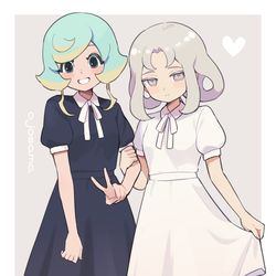 This is a pixiv picture whose title is 茉莉ちゃんナオちゃん.