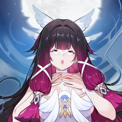 This is a pixiv picture whose title is 🕊️.