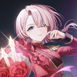 This is a pixiv picture whose title is 麻央.