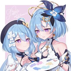 This is a pixiv picture whose title is グレーシュちゃんHBD🌟.