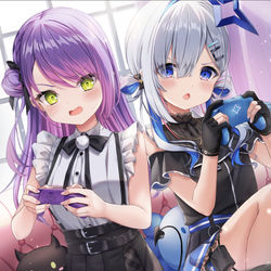 This is a pixiv picture whose title is かなトワゲーム対戦.