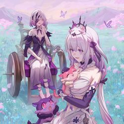 This is a pixiv picture whose title is 温もりを抱きしめて.