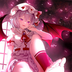 This is a pixiv picture whose title is お嬢様のおみあし.