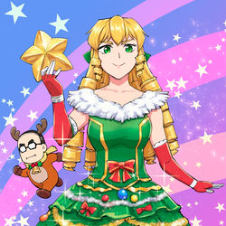 This is a pixiv picture whose title is メリクリおじさん.