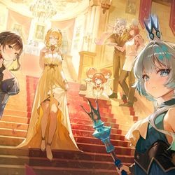 This is a pixiv picture whose title is Amphoreus party.