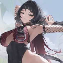 This is a pixiv picture whose title is Jane Doe.