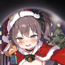 This is a pixiv picture whose title is まつりちゃん🎄.
