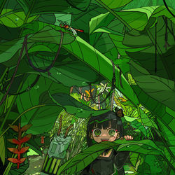 This is a pixiv picture whose title is ロスト地点.