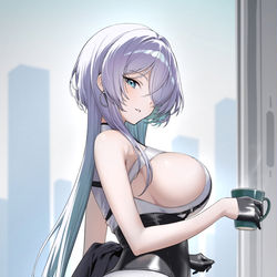 This is a pixiv picture whose title is ブリッド.