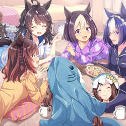 This is a pixiv picture whose title is パジャマパーティー✨.