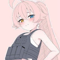 This is a pixiv picture whose title is 臨戦ホシノ？.