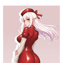 This is a pixiv picture whose title is Red dress.